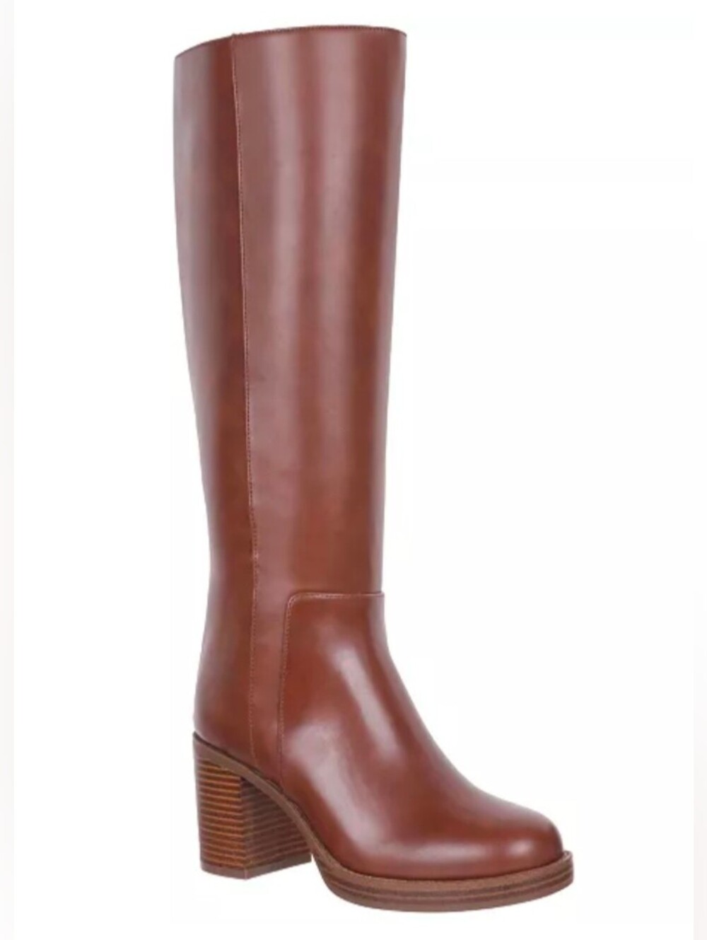 On 34th Brown Tall Heeled Boot